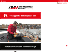Tablet Screenshot of dakmontagenoord.nl